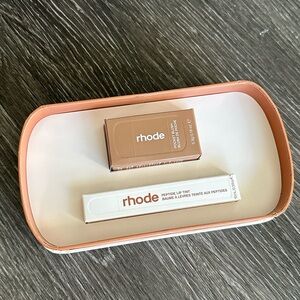 Nwt Rhode Birthday Duo Pocket Blush (Toasted Teddy + Cinnamon Roll Lip Tint)